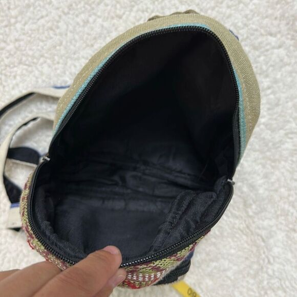 Pure Hemp Made in Nepal Backpack - Picture 8 of 9